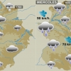 PRONÓSTICO 7DÍAS: ¿Qué días lloverá más, cuánto viento hará y dónde nevará?