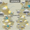 La ciclogénesis explosiva Hugo afectará a Extremadura este fin de semana