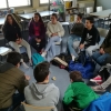 Alumnos de Houston vienen a Valverde de Leganés para meditar bajo las estrellas