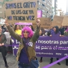 Miles de mujeres claman en Badajoz por una igualdad real