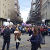 Miles de mujeres claman en Badajoz por una igualdad real