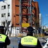 Cortes de tráfico ante el peligro de derrumbe de un edificio en Badajoz