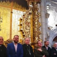 Presentan restaurado el retablo del Cristo de la O de la Concatedral Santa María