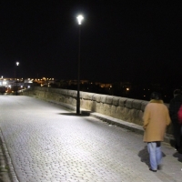 El Puente Romano ya cuenta con nuevas luminarias Led