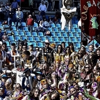 Carnaval y fútbol se unen por un día