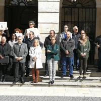 Minuto de silencio por Paz Fernández, victima de violencia machista