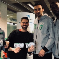 Donaciones por entradas en el Mes de la Inclusión del Cáceres Basket