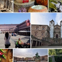 Periodistas chinos conocen el patrimonio histórico y la gastronomía extremeña