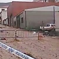 Vecinos de Guadalupe sobresaltados por el temporal