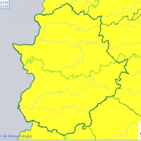 Félix complica el domingo en Extremadura con viento, lluvia y nieve en el norte