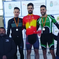 El extremeño Rubén Tanco se cuelga el bronce en el Campeonato de España de Pista