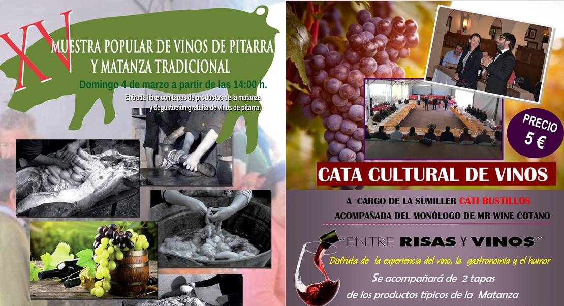 Llega la XV Muestra de Vinos de Pitarra y Matanza Tradicional de Ribera del Fresno