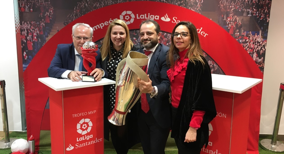 La Copa de LaLiga Santander, atracción en Badajoz