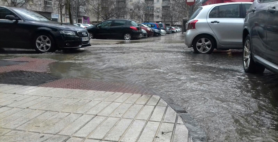 Diluvia en Badajoz, agua bendita