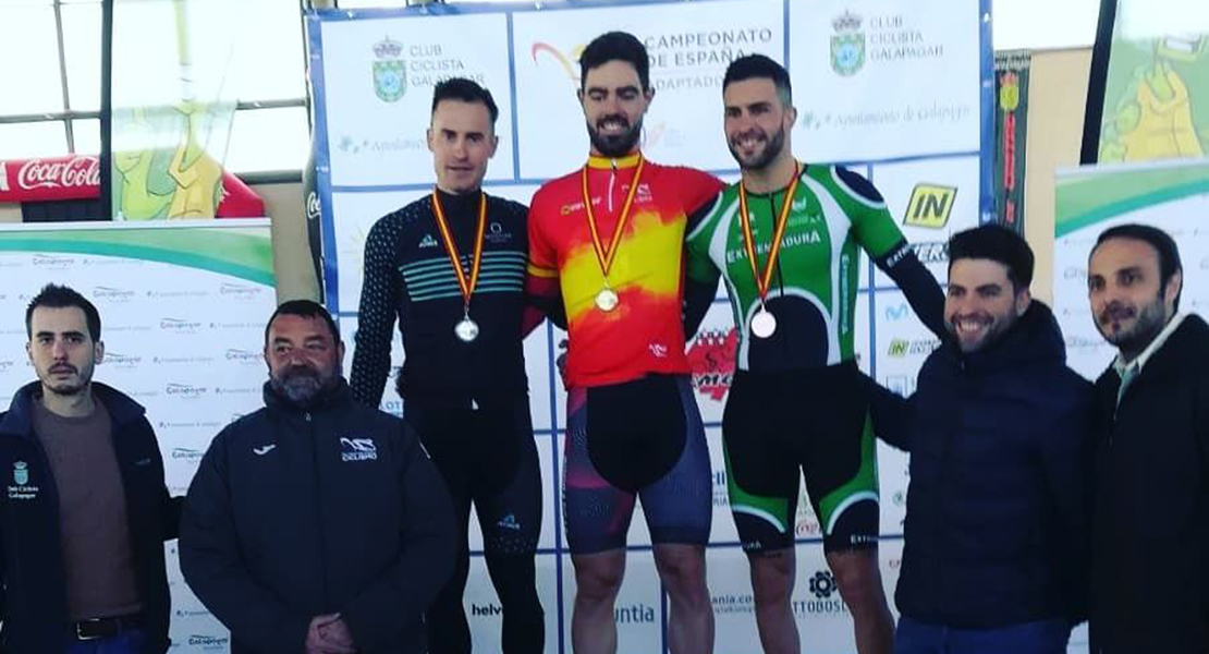 El extremeño Rubén Tanco se cuelga el bronce en el Campeonato de España de Pista