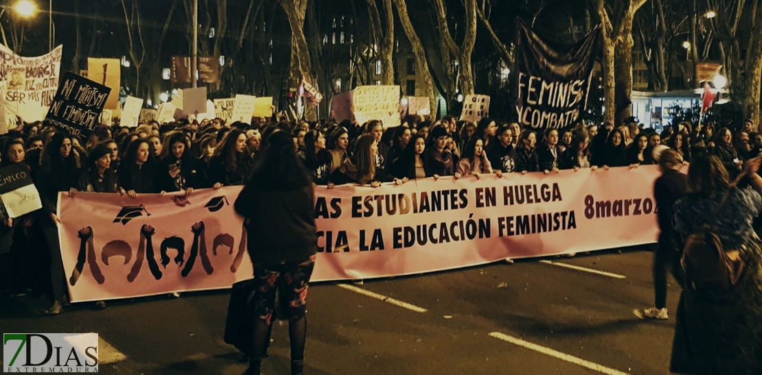 Reportaje de la manifestación del Día de la Mujer en Madrid