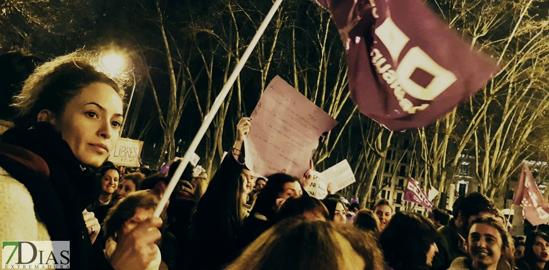 Reportaje de la manifestación del Día de la Mujer en Madrid