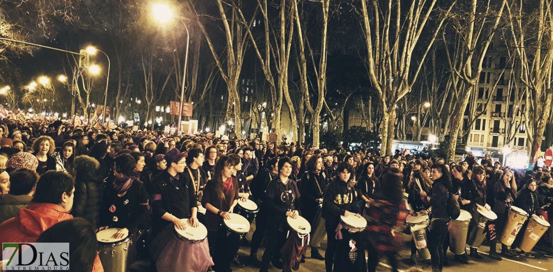 Reportaje de la manifestación del Día de la Mujer en Madrid