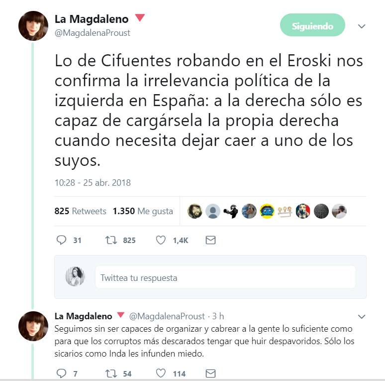 Arde Twitter con el último escándalo Cifuentes