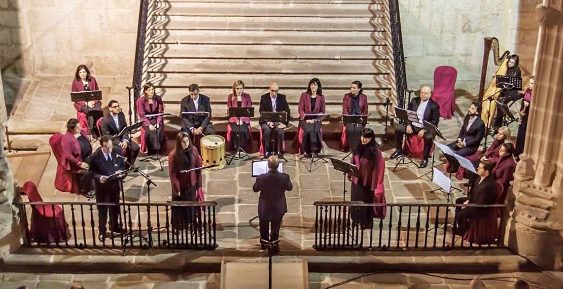 La Amadeus Choir Proyect 2018 en concierto en Puebla de la Calzada