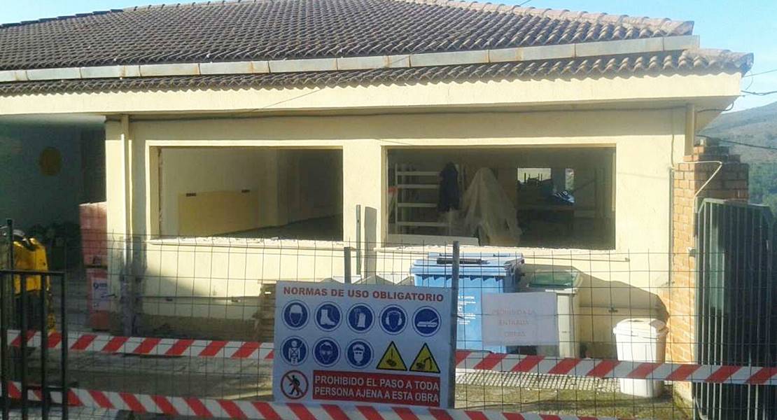 Las obras del CEIP Reyes Católicos ya están en marcha