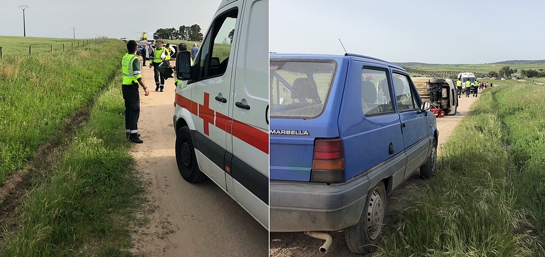 Un menor fallecidos y otros tres menores heridos en un accidente en Villar del Rey (BA)