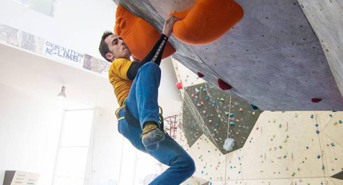 El extremeño Javi Cano campeón de España Universitario de Escalada