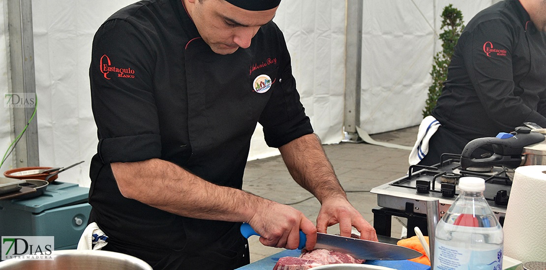 Ambiente en la Gastro Cerdo Ibérico de Barcarrota