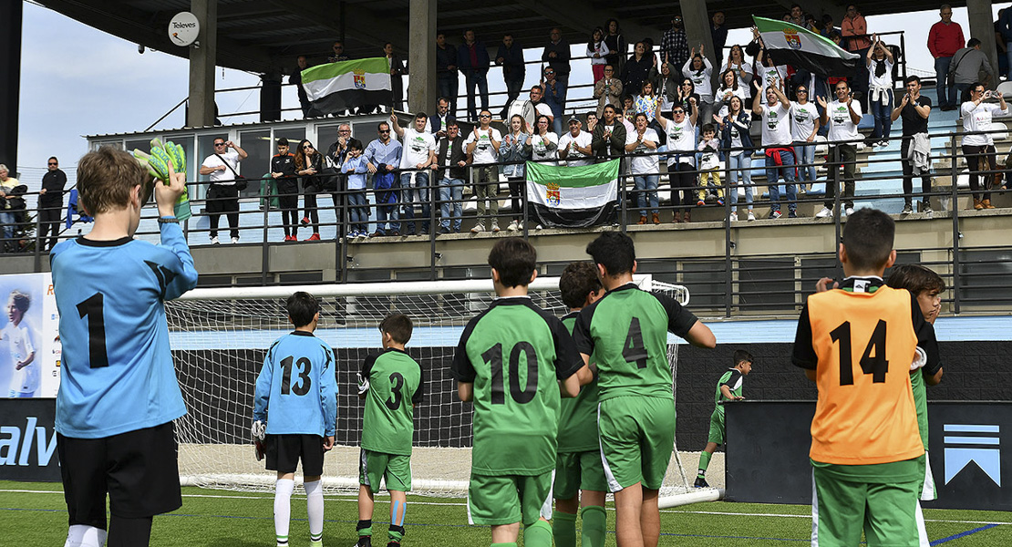 Los alevines extremeños caen en semifinales del Campeonato de España