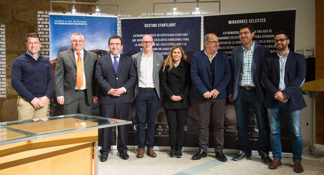 Cinco municipios extremeños tienen cielos certificados