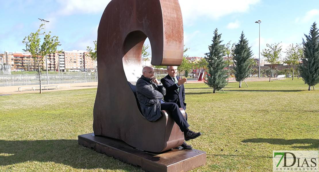 Esculturas con las que puedes jugar y volver a la infancia en Badajoz