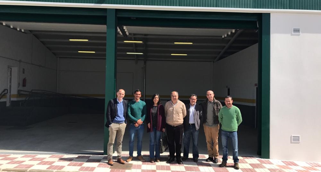 Medio Ambiente construye una cochera en Oliva de la Frontera