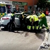 Grave accidente de tráfico en Mérida