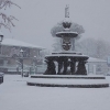 La nieve visita el norte de Extremadura por encima de 800 metros