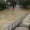 La crecida del Ebro en imágenes