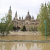 La crecida del Ebro en imágenes