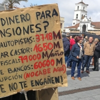 Los pensionistas, indignados, vuelven a tomar las calles de Mérida