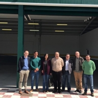 Medio Ambiente construye una cochera en Oliva de la Frontera