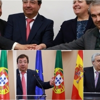 Fragoso y Mocinha: &quot;Con este acuerdo Badajoz-Elvas será un punto logístico relevante en Europa&quot;
