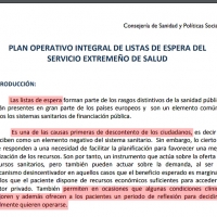 Las intenciones encubiertas de la Consejería de Vergeles son aún peores