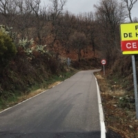 La nieve vuelve a cortar carreteras en Extremadura
