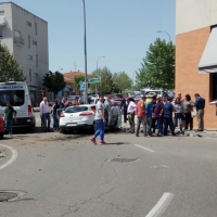 Grave accidente de tráfico en Mérida