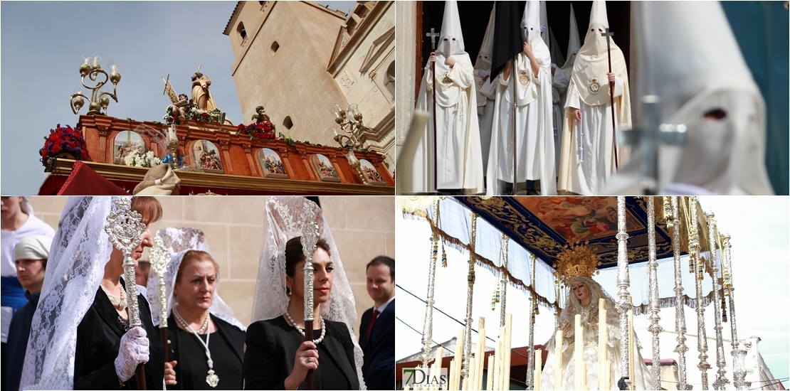 Bellas imágenes del Domingo de Resurrección de Badajoz