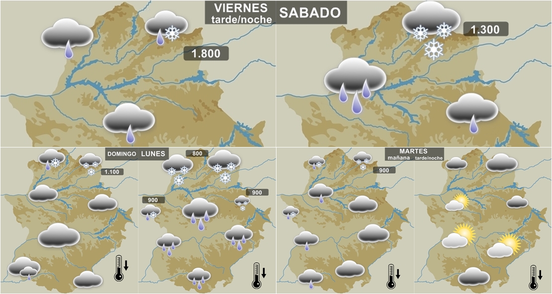 No se confíen, el fin de semana vuelve el invierno