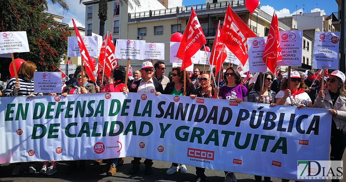 Más de mil personas exigen un empleo de calidad en Extremadura