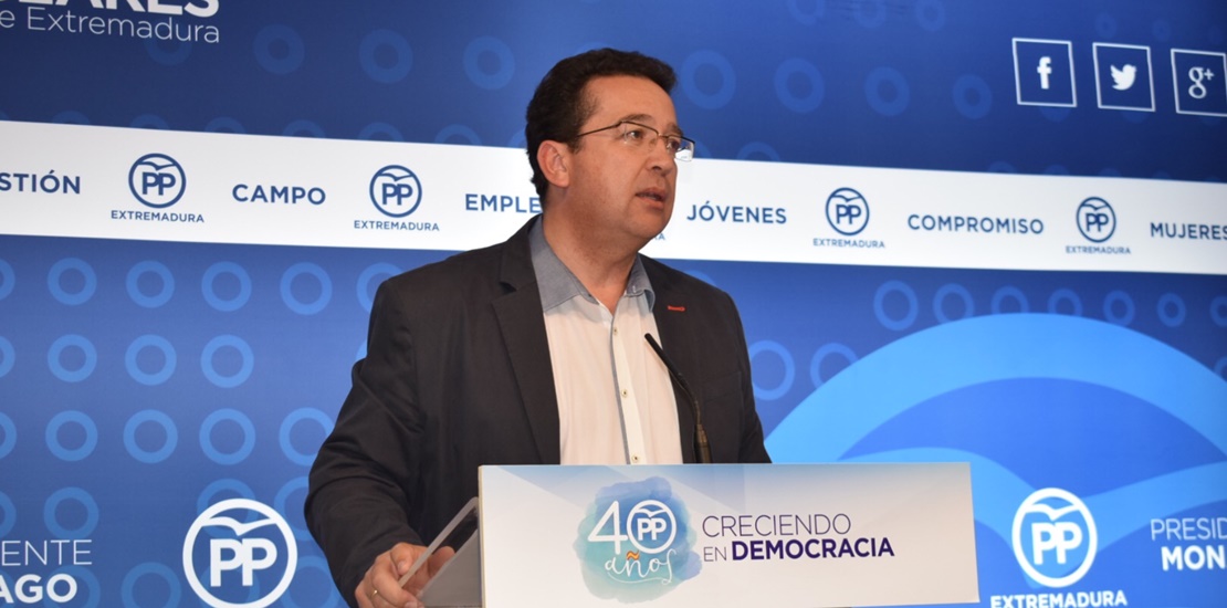 El PP critica que Vara y Sánchez utilicen la Junta en beneficio del partido