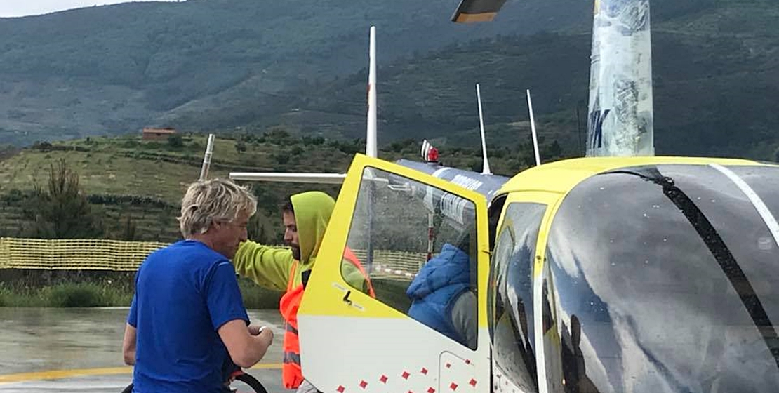 Jesús Calleja vuelve a Las Hurdes para rodar &#39;Volando voy&#39;