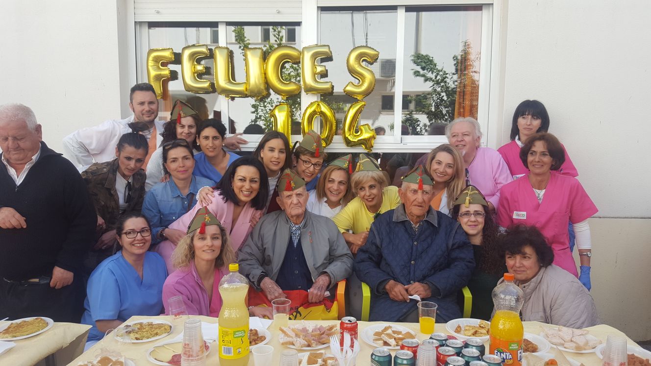 El cabo más antiguo de la Legión cumple 104 años en Barcarrota