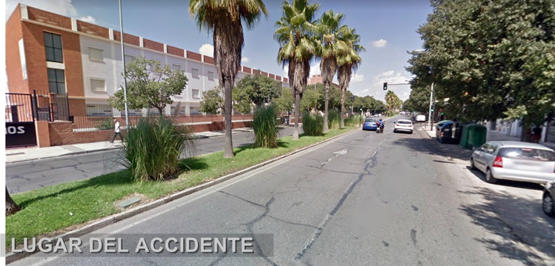 Un joven en estado grave tras sufrir un accidente de moto en Badajoz