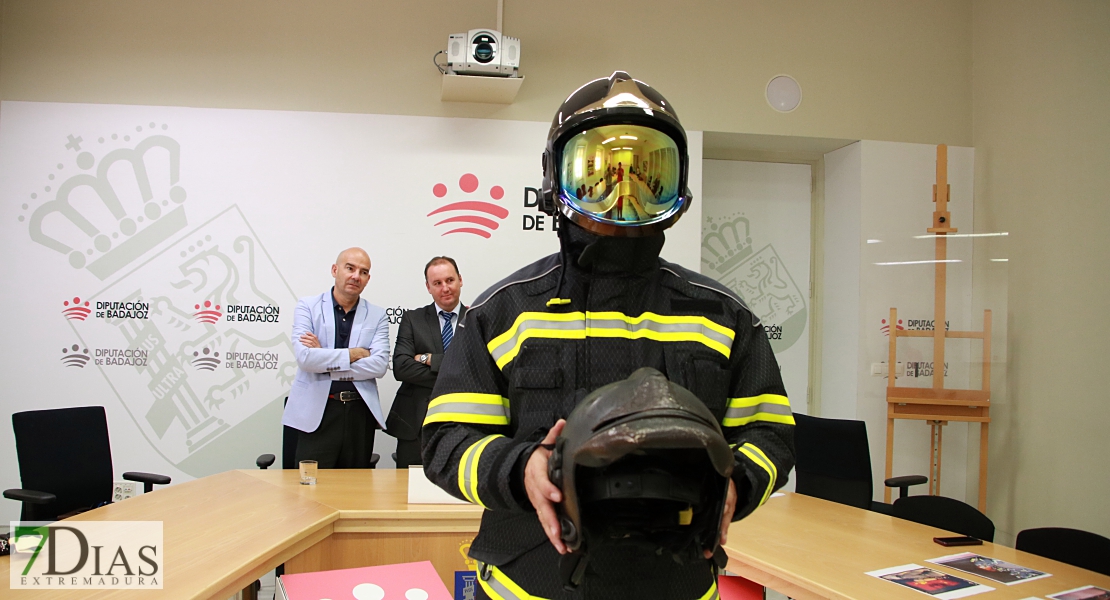 “Los bomberos de la Diputación cuentan con los mejores trajes de España”